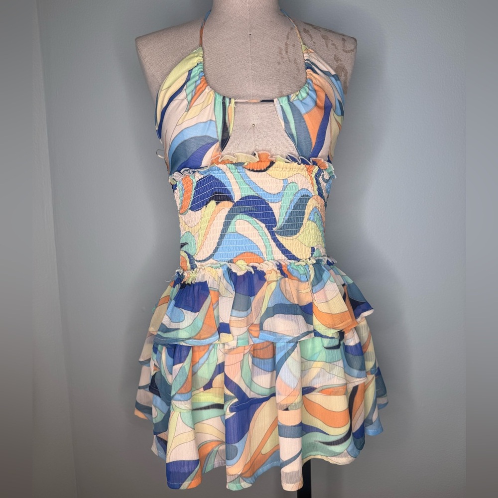Colorful Halter top